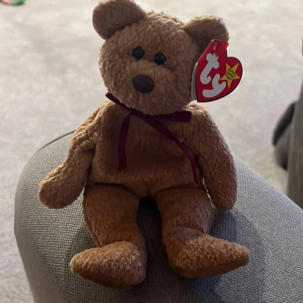 1996 Beanie Baby Curly - Picture 1 of 4